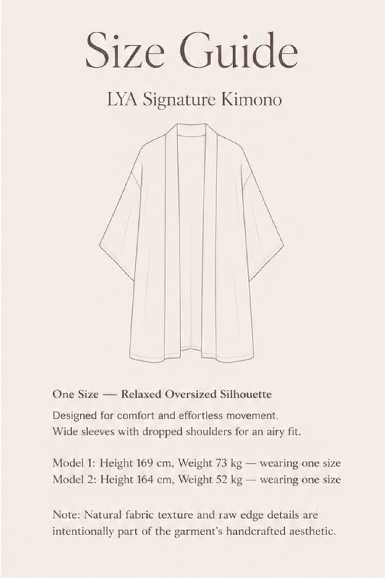 LYA Signature Kimono
