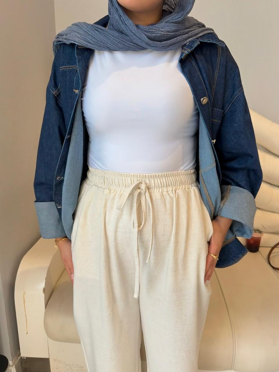 Everyday Linen Pants - Ivory
