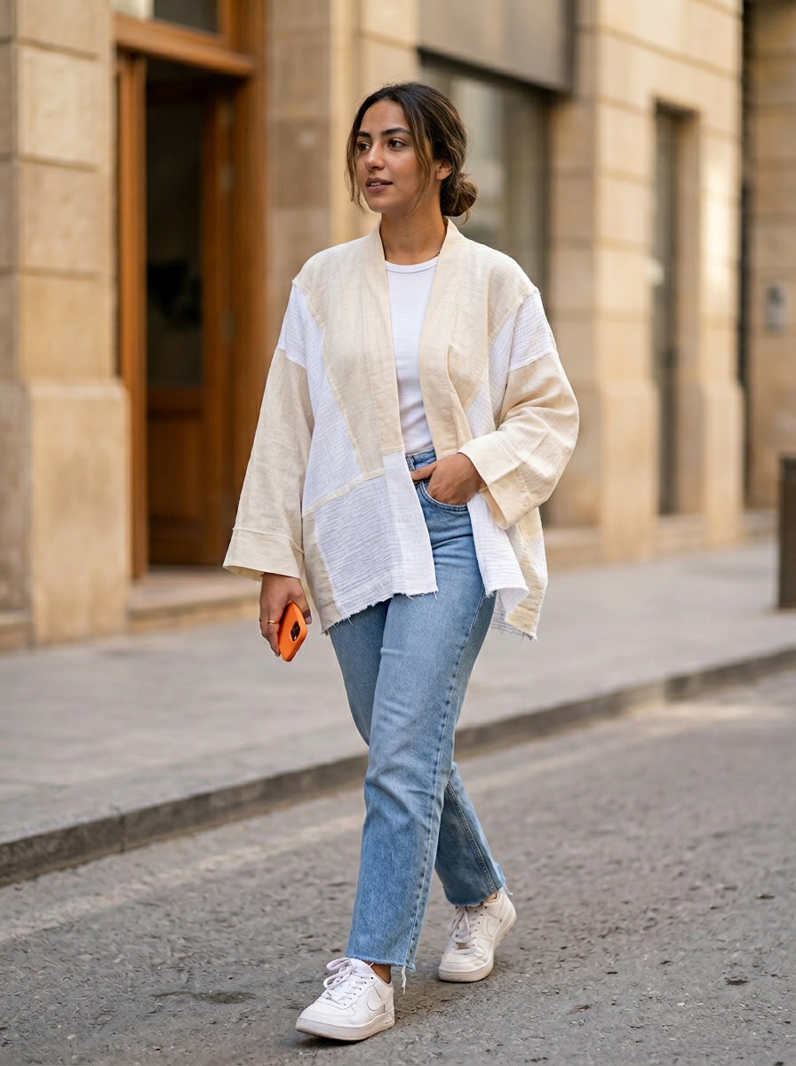 Lya's signature kimono